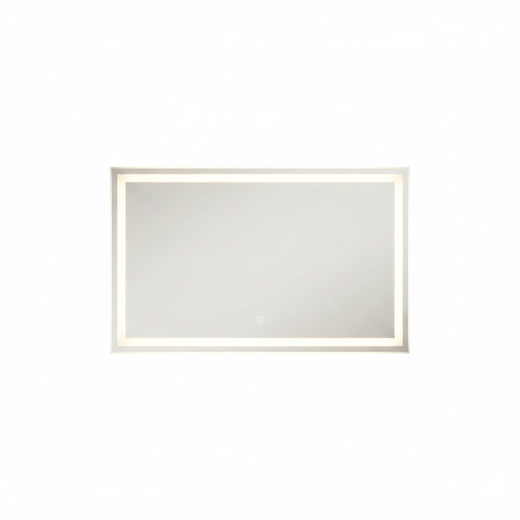 Claria LED Bathroom Mirror on white studio background