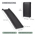 Fellside Folding Dog Ramp for Car and SUV, 61-Inch, 150 lb — view 5