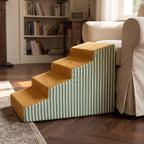Heather Foam Dog Stairs with Washable Cover, 2.6" Rise, up to 60 lb — view 2