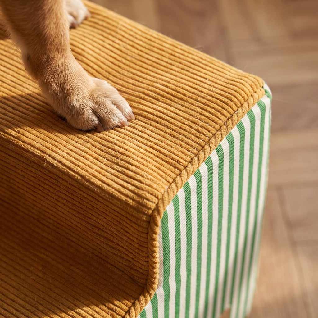 Heather Foam Dog Stairs with Washable Cover, 2.6" Rise, up to 60 lb — view 3