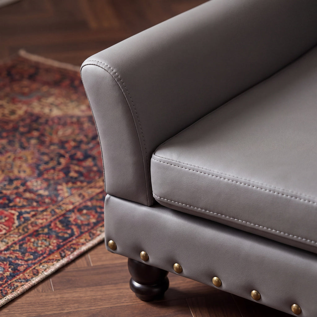 Holloway Dog Couch with Rolled Arms, 39" Wide for Dogs to 70 lb — view 3