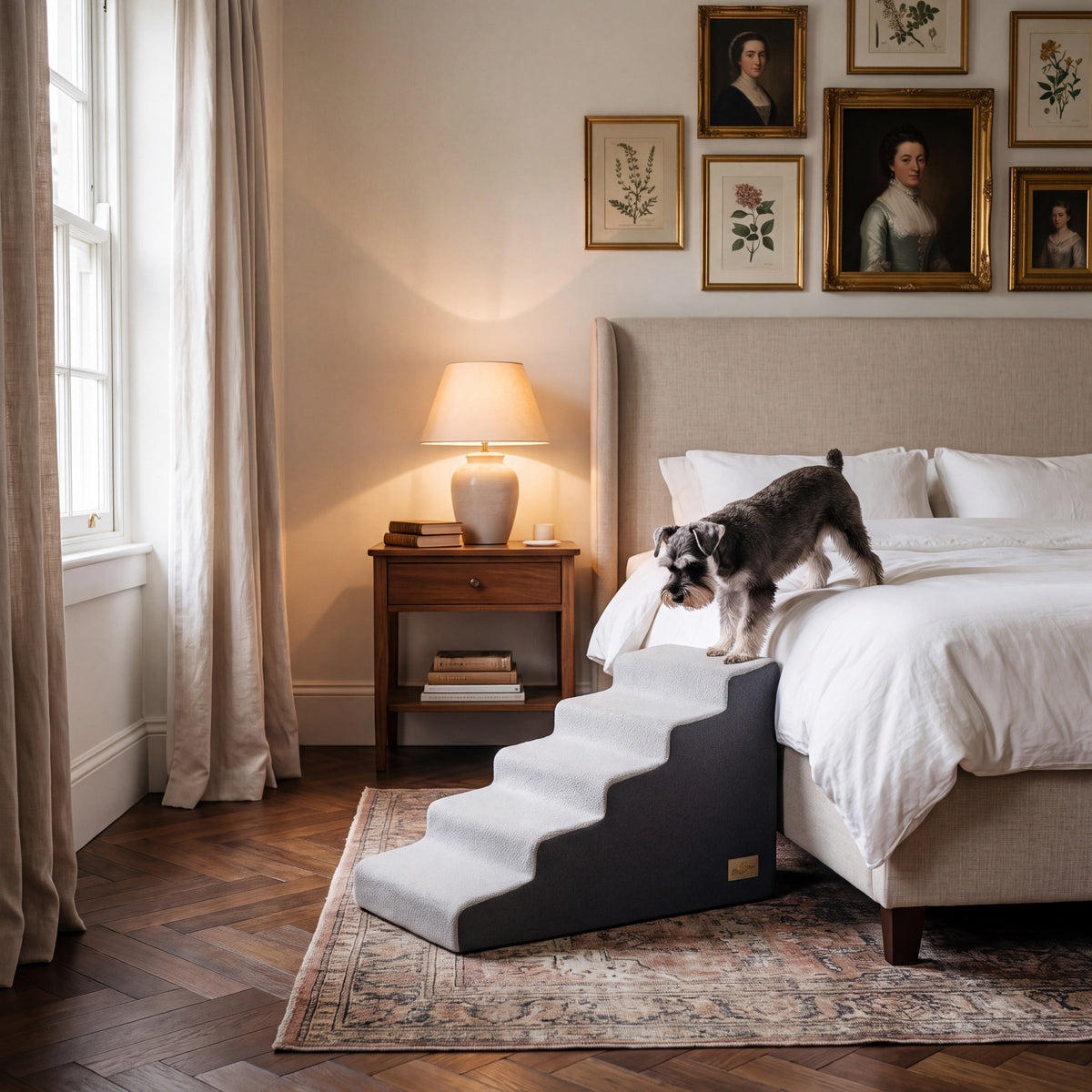 Poplar Foam Dog Steps for Bed, 3 to 5 Steps up to 23.6" Tall — view 5