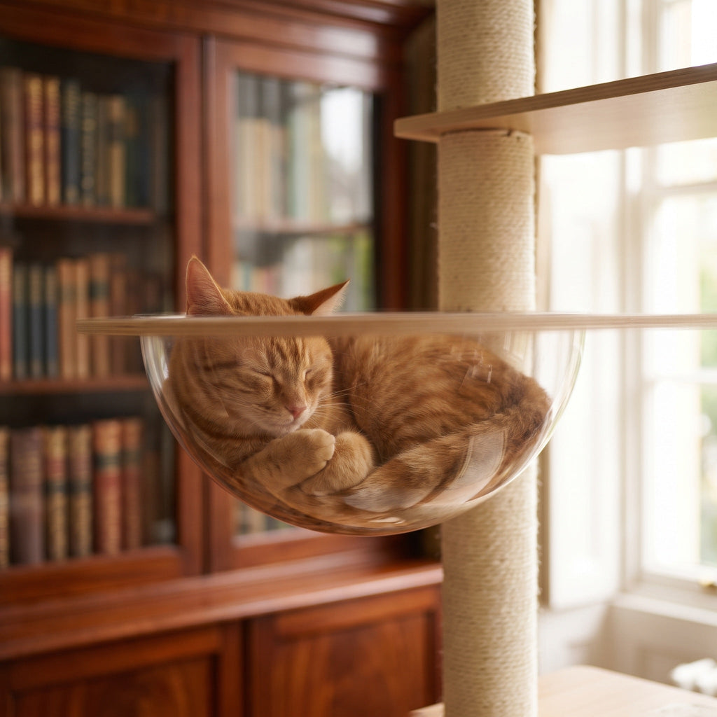 Steeple Floor to Ceiling Cat Tree, Adjustable Tension Post with No Drilling — view 3