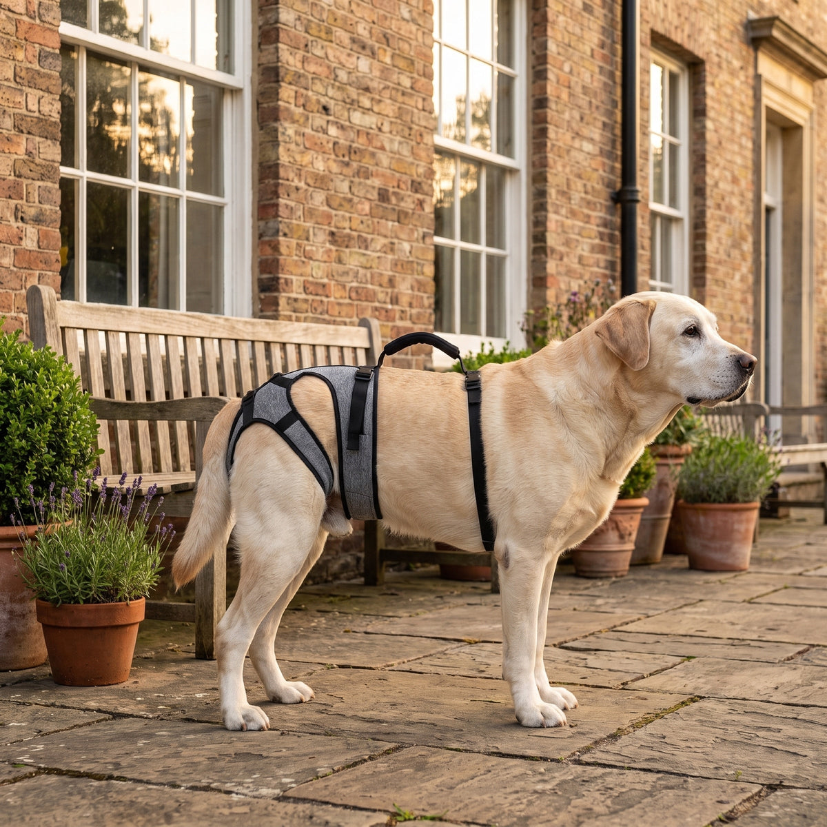 Swift Dog Sling for Back Legs, Padded Handle, 4 Sizes for 20–77 lb — view 2